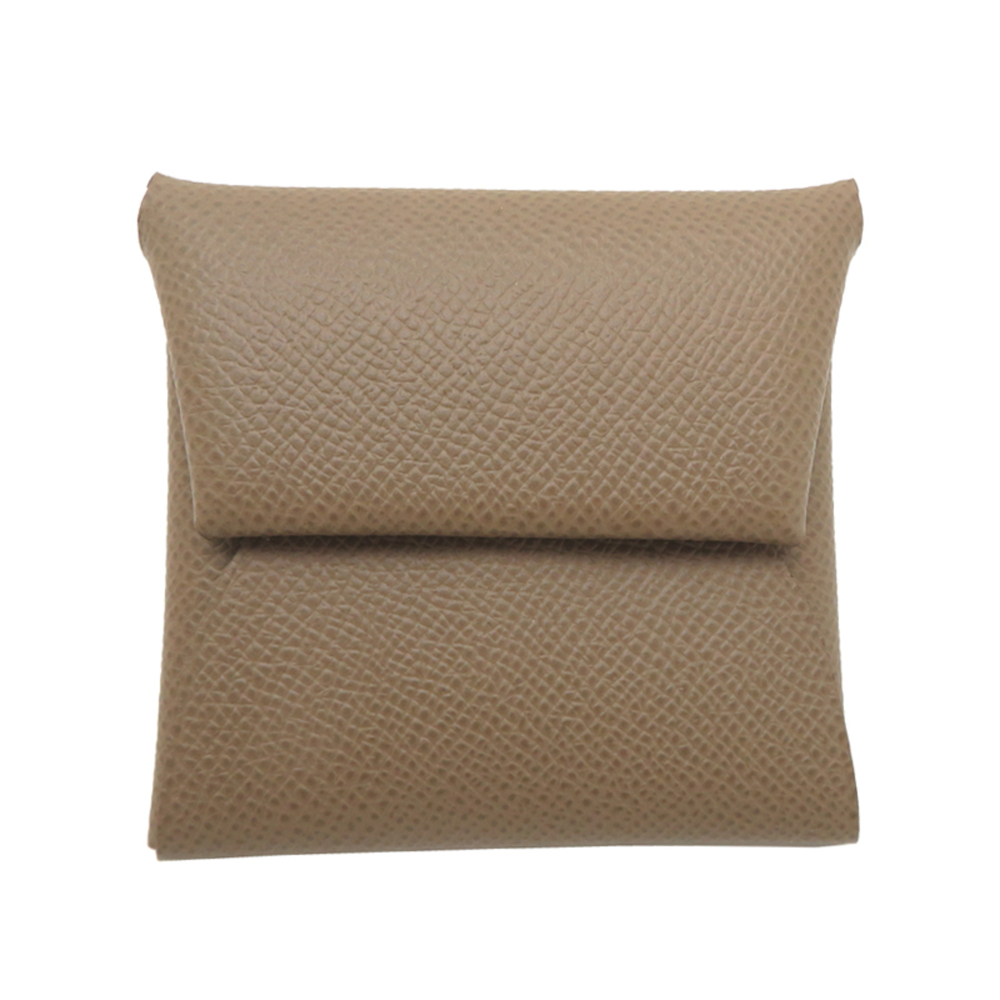 Hermes Bastia Z stamp, 2021 model, women's wallet/coin case, Veau Epsom leath...